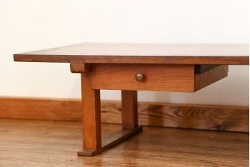 アンティーク家具　アンティーク 引き出し付き!作業台(テーブル・机・裁ち板・飾り台)