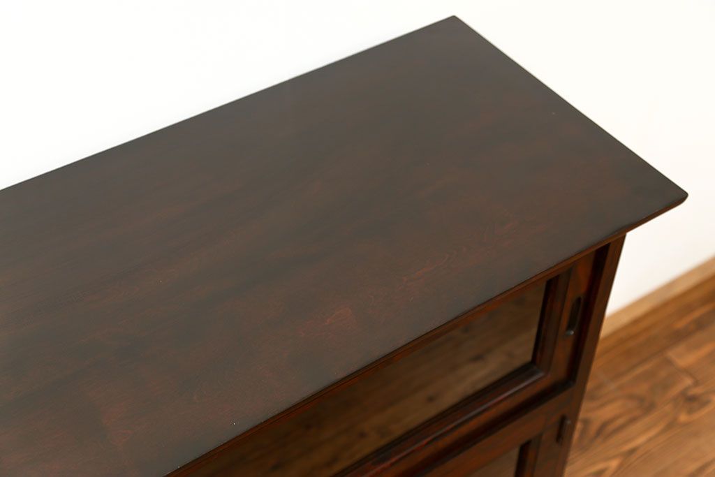 中古　九州民芸家具　サイドボード(サイドキャビネット、収納棚)