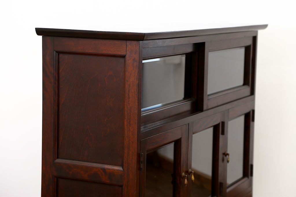 中古　九州民芸家具　サイドボード(サイドキャビネット、収納棚)