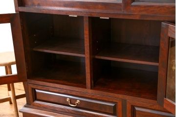 中古　九州民芸家具　サイドボード(サイドキャビネット、収納棚)