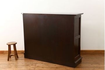 中古　九州民芸家具　サイドボード(サイドキャビネット、収納棚)