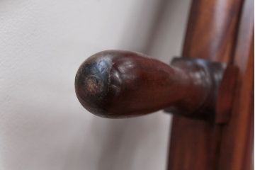 イギリスアンティーク 大振りな木製操舵輪(ラット)
