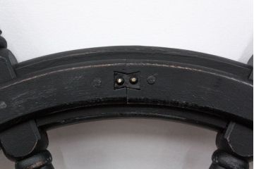 イギリスアンティーク・ビンテージ　ペンキのはげたラット(操舵輪)