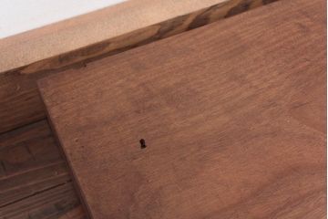アンティーク家具　ジャンク品　多少虫食い有　一枚裁ち板(テーブル、作業台)