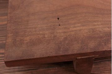 アンティーク家具　ジャンク品　多少虫食い有　一枚裁ち板(テーブル、作業台)