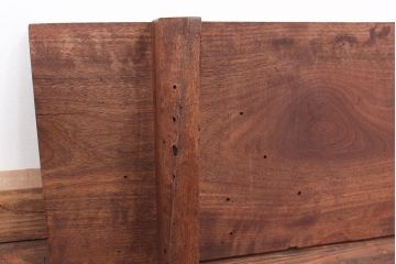 アンティーク家具　ジャンク品　多少虫食い有　一枚裁ち板(テーブル、作業台)