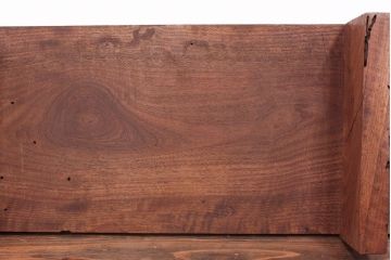 アンティーク家具　ジャンク品　多少虫食い有　一枚裁ち板(テーブル、作業台)