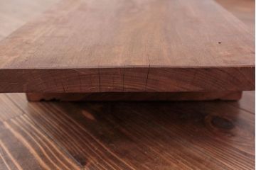 アンティーク家具　ジャンク品　多少虫食い有　一枚裁ち板(テーブル、作業台)