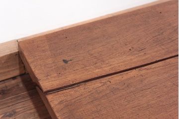 アンティーク家具　ジャンク品　イタミ有り　一枚裁ち板(テーブル、作業台)