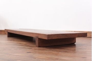 アンティーク家具　ジャンク品　イタミ有り　一枚裁ち板(テーブル、作業台)