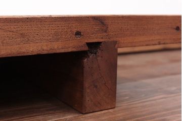 アンティーク家具　ジャンク品　イタミ有り　一枚裁ち板(テーブル、作業台)