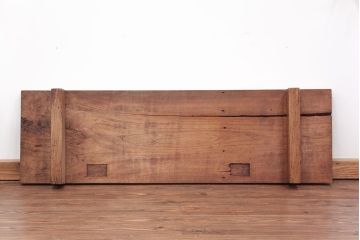 アンティーク家具　ジャンク品　イタミ有り　一枚裁ち板(テーブル、作業台)