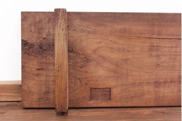 アンティーク家具　ジャンク品　イタミ有り　一枚裁ち板(テーブル、作業台)