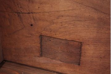 アンティーク家具　ジャンク品　イタミ有り　一枚裁ち板(テーブル、作業台)