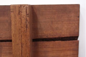 アンティーク家具　ジャンク品　イタミ有り　一枚裁ち板(テーブル、作業台)