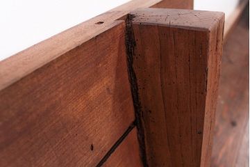 アンティーク家具　ジャンク品　イタミ有り　一枚裁ち板(テーブル、作業台)