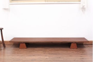 アンティーク家具　アンティーク 組み立て式の一枚裁ち板(テーブル、作業台)