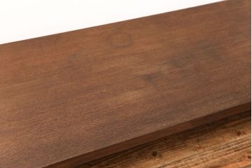 レトロ家具　昭和レトロ 天板一枚板　組み立て式 裁ち板(テーブル、作業台)