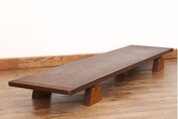 レトロ家具　昭和レトロ 天板一枚板　組み立て式 裁ち板(テーブル、作業台)