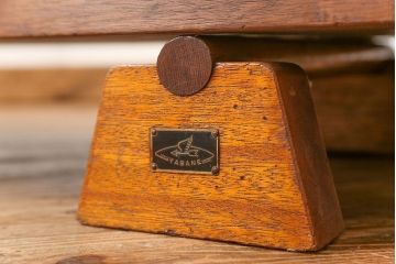 レトロ家具　昭和レトロ 天板一枚板　組み立て式 裁ち板(テーブル、作業台)