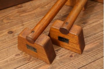 レトロ家具　昭和レトロ 天板一枚板　組み立て式 裁ち板(テーブル、作業台)