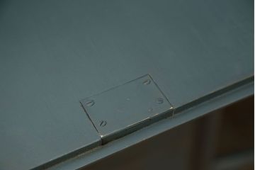 アンティーク家具　イギリスアンティーク　本箱付き!ペイントライティングビューロー