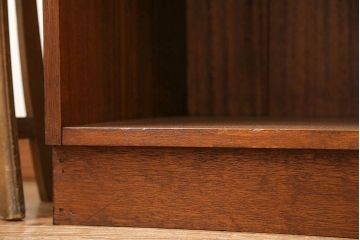アンティーク家具　アンティーク　総無垢材の特大マス目棚(収納棚、飾り棚)4×4(2)