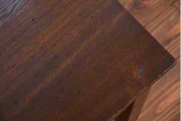 アンティーク家具　大正ロマン 象嵌入りの上質なアンティークテーブル(文机、作業台)