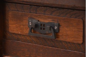 アンティーク家具　大正ロマン 象嵌入りの上質なアンティークテーブル(文机、作業台)
