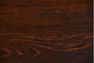 アンティーク家具　大正ロマン 古い栓材のかわいいアンティークテーブル(机、在宅ワーク、在宅用作業台、デスク)