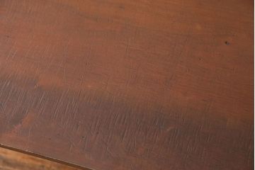 アンティーク家具　古民具・骨董 組み立て式 古い木の一枚板 裁ち板(作業台、ローテーブル)(2)