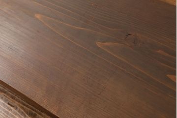 アンティーク家具　古民具・骨董 組み立て式 古い木の一枚板 裁ち板(作業台、ローテーブル)(3)