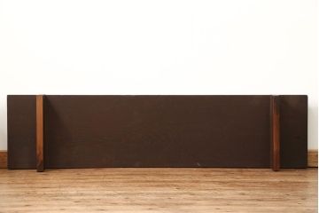 アンティーク家具　古民具・骨董 極厚 一枚板 使い込まれた裁ち板(作業台、テーブル、ローボード)(2)