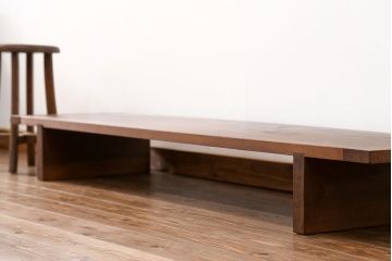 アンティーク家具　古民具・骨董 味のある裁ち板(2)(テーブル、作業台)