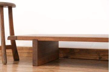 アンティーク家具　古民具・骨董 味のある裁ち板(2)(テーブル、作業台)