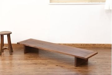 アンティーク家具　古民具・骨董 味のある裁ち板(2)(テーブル、作業台)