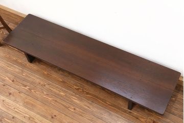 アンティーク家具　古民具・骨董 味のある裁ち板(3)(テーブル、作業台)