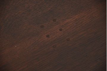 アンティーク雑貨　大正ロマン 古いナラ材の小振りで上品な花台(サイドテーブル)