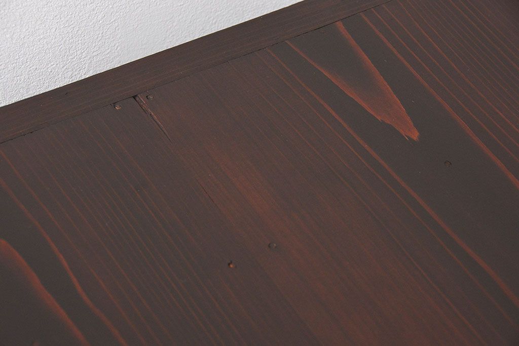 アンティーク家具　古民具・骨董 特大 九尺水屋箪笥 ローボード(テレビボード、テレビ台、キャビネット、収納棚)