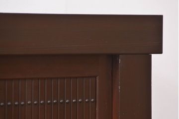 アンティーク家具　古民具・骨董 特大 九尺水屋箪笥 ローボード(テレビボード、テレビ台、キャビネット、収納棚)