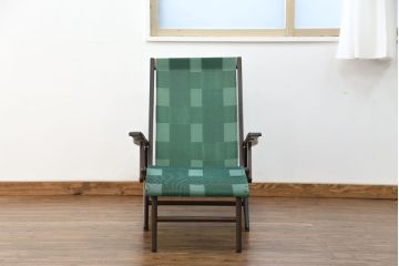 アンティーク家具　オールドマルニ　希少な未使用品　折り畳みデッキチェア(ソファ)