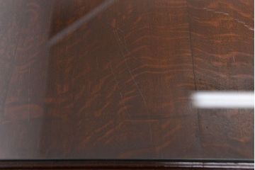 アンティーク家具　アンティーク 国産 イギリス風 重厚な高級プレジデントデスク(テーブル、作業台)