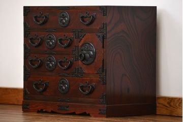 中古 伝統工芸 小さな岩谷堂箪笥 定価約278000円(小箪笥)