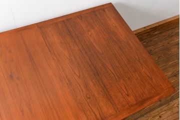 ヴィンテージ家具　ビンテージ デンマーク製　北欧ダイニングテーブル(エクステンションテーブル、北欧ビンテージ)