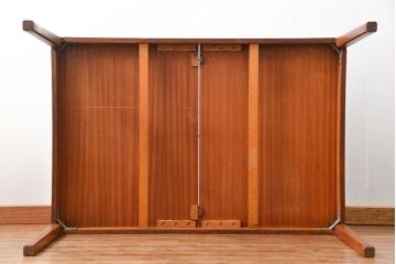 ヴィンテージ家具　ビンテージ デンマーク製　北欧ダイニングテーブル(エクステンションテーブル、北欧ビンテージ)