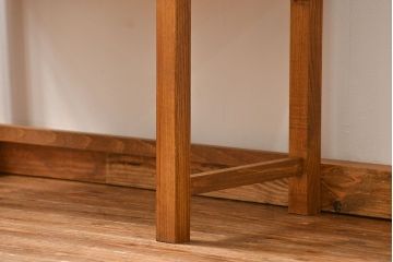 アンティーク家具　アンティーク 古いブナ材の脚付き引き出し収納棚(サイドキャビネット、チェスト、ドロワー)