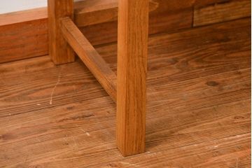 アンティーク家具　アンティーク 古いブナ材の脚付き引き出し収納棚(サイドキャビネット、チェスト、ドロワー)