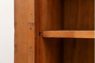 レトロ家具　昭和レトロ 1970年代　小振りな壁掛けマス目棚(飾り棚、ウォールラック)