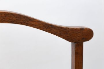 アンティーク家具　イギリスアンティーク オーク材　折り畳み式の小さな飾り棚(花台、スモールシェルフ、ケーキスタンド)