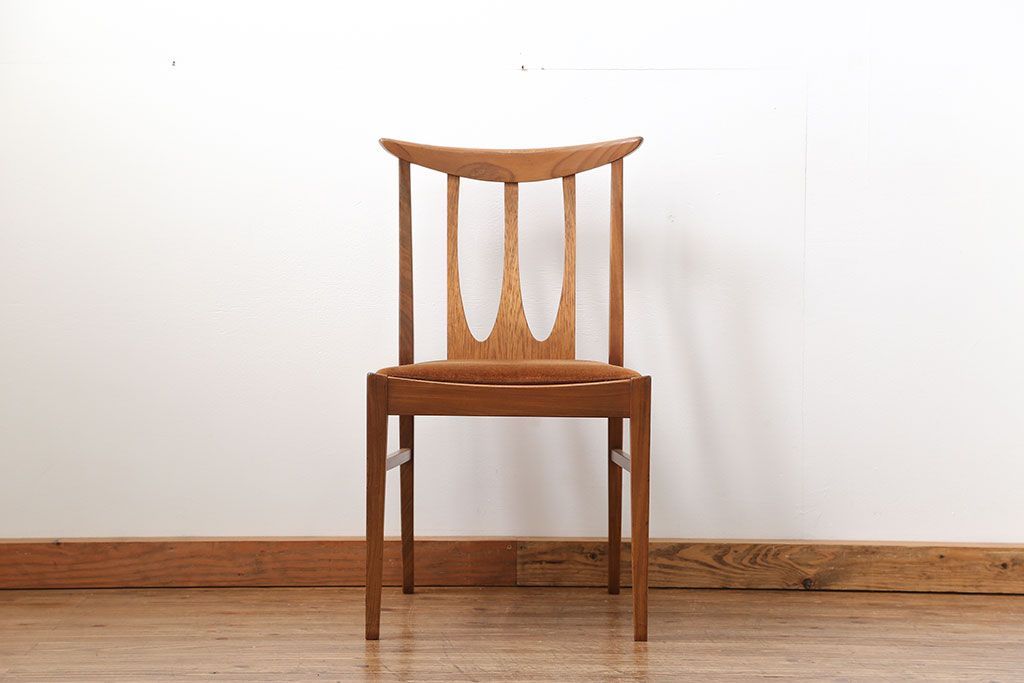 北欧ビンテージ家具　G-PLAN(ジープラン)ダイニングチェア1脚(2)(椅子、イス)